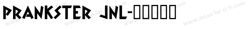 Prankster JNL字体转换